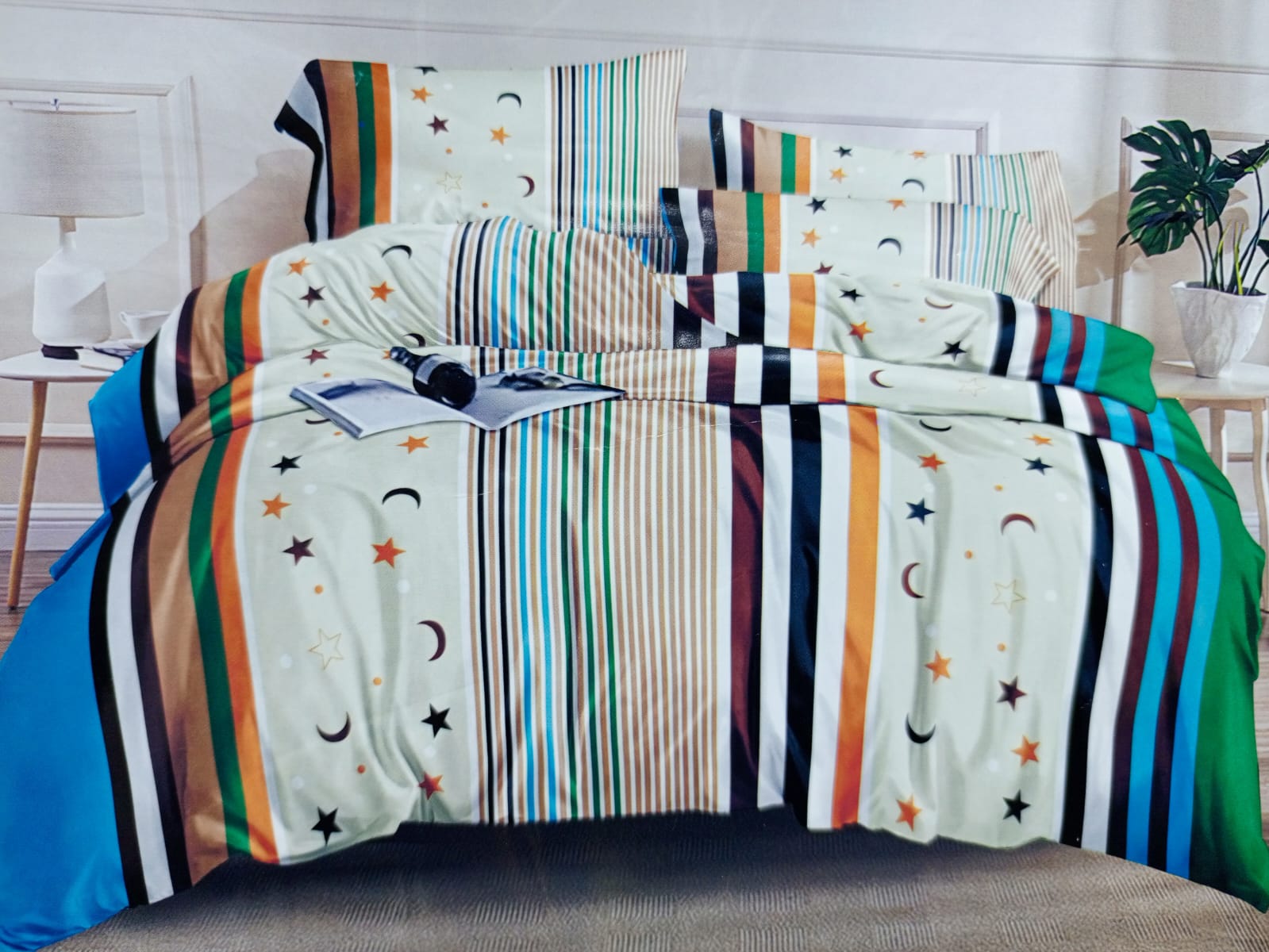 5*6 Bedsheets |4 Piece Bedsheet Set 5x6 – 2 Bedsheets & 2 Pillowcases, Soft, breathable, and comfortable fabric for a restful sleep, Durable and easy to wash for everyday use.