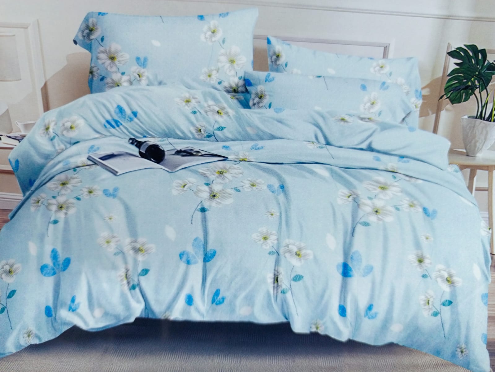 5*6 Bedsheets |4 Piece Bedsheet Set 5x6 – 2 Bedsheets & 2 Pillowcases, Soft, breathable, and comfortable fabric for a restful sleep, Durable and easy to wash for everyday use.