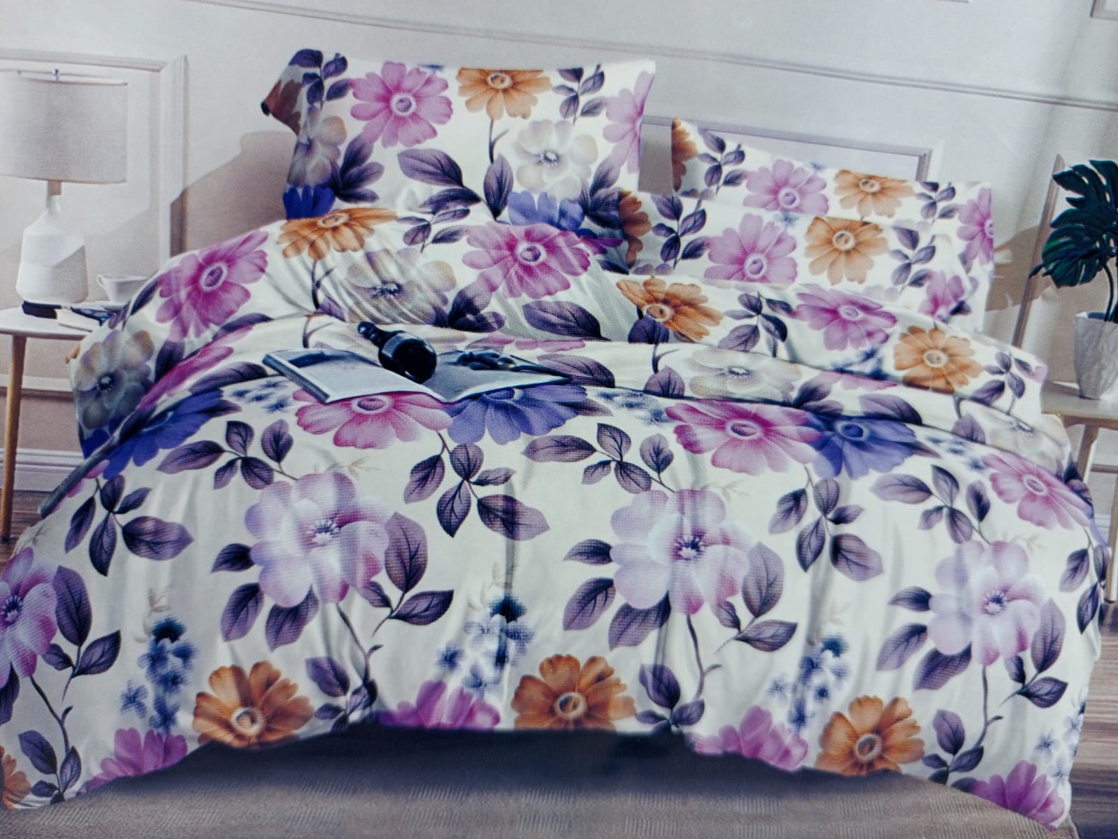 5*6 Bedsheets |4 Piece Bedsheet Set 5x6 – 2 Bedsheets & 2 Pillowcases, Soft, breathable, and comfortable fabric for a restful sleep, Durable and easy to wash for everyday use.