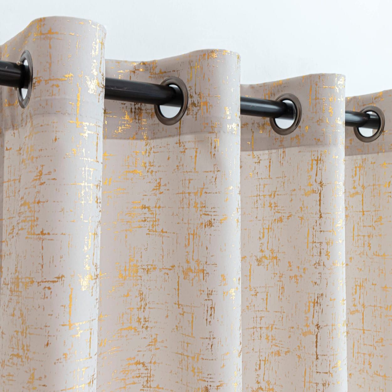 Genetic 3pc marble curtains 1.5m each sheer 3m heights 2.5cm.The design of  grommet (1.6 inch inner diameter) creates casual elegance for your house, which makes the curtains easy to install and slide