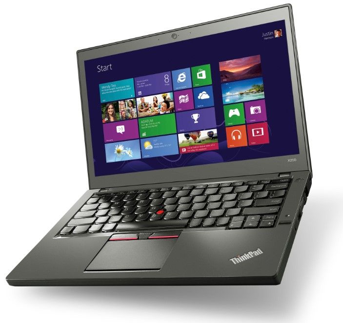 (SPECIAL OFFER) Refurbished Laptop Lenovo Thinkpad x250 Core i5 8GB+500GB+12.5" Windows 10 Notebook Black 12 inch