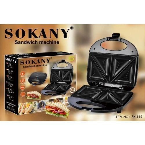 Sokany Non Stick Bread Sandwich Maker & Toaster 2 Slice