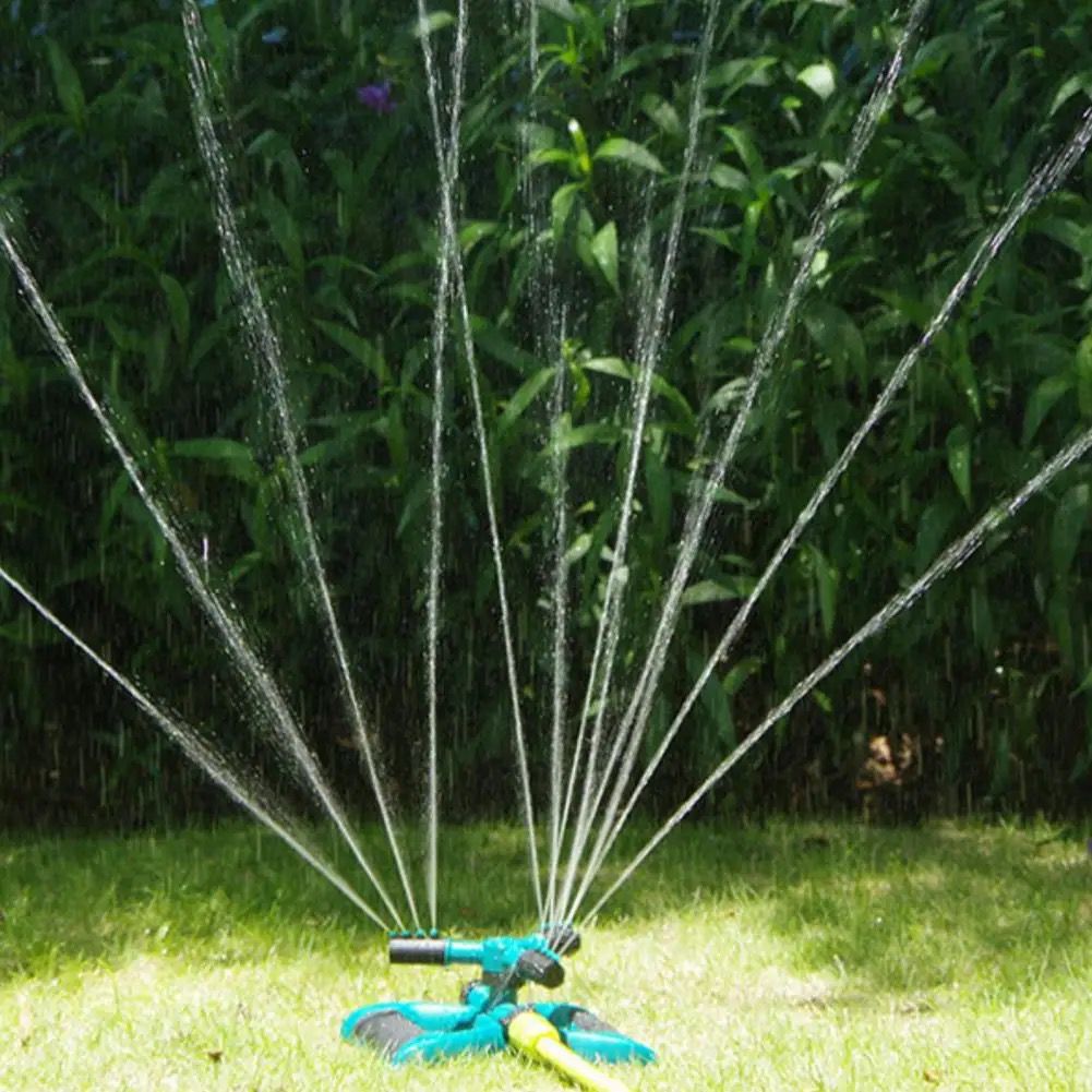 3 arm garden sprinkler