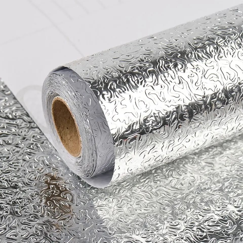 Silver   Aluminum Foil /Kitchen table top