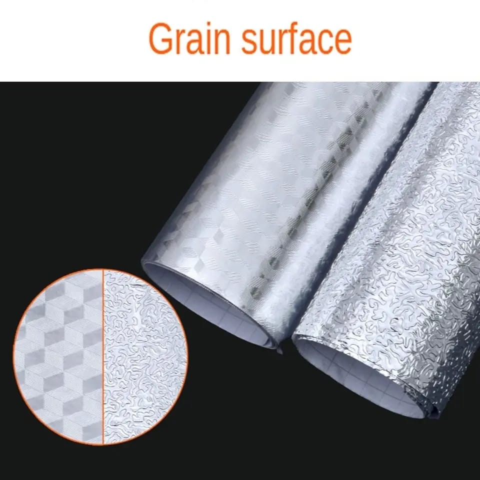 Silver   Aluminum Foil /Kitchen table top