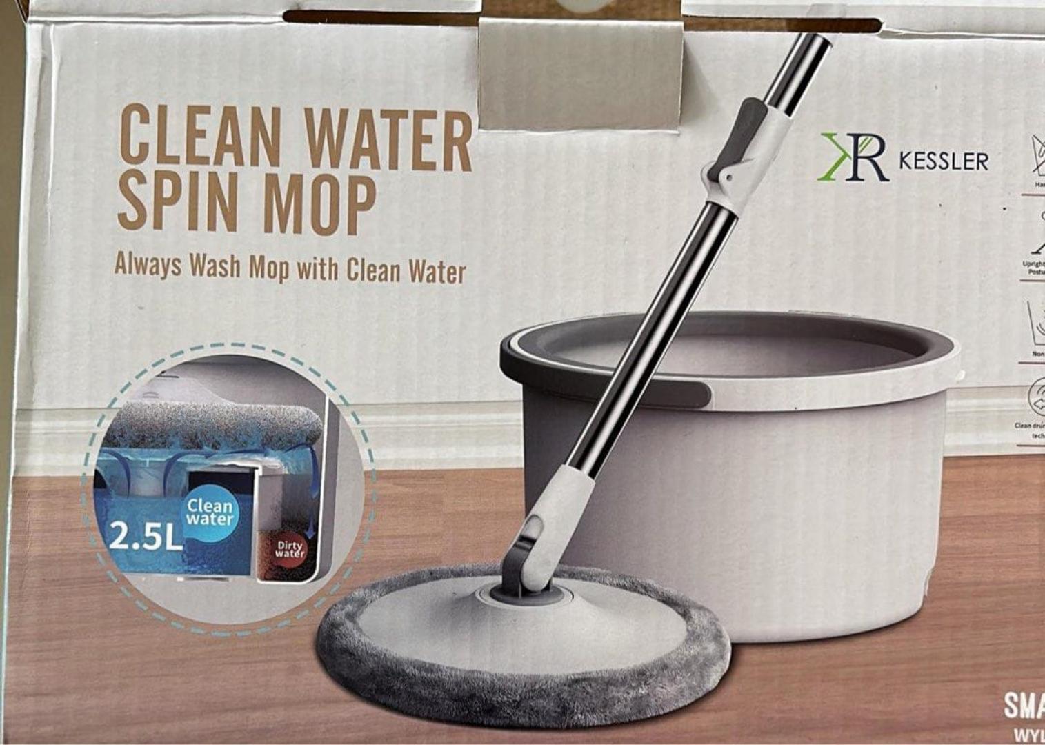 *360⁰ Micro fiber spin mop with water bucket