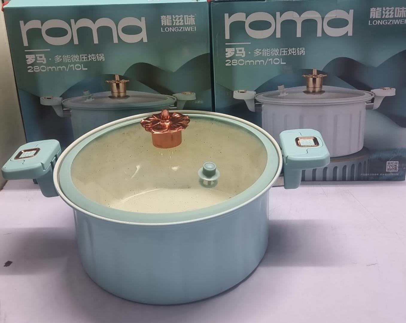 10L Nonstick mini pressure cooker sufuria now available in lilac blue colour