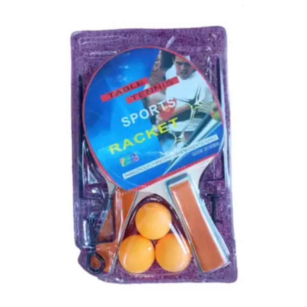 2 table tennis rackets +3 balls