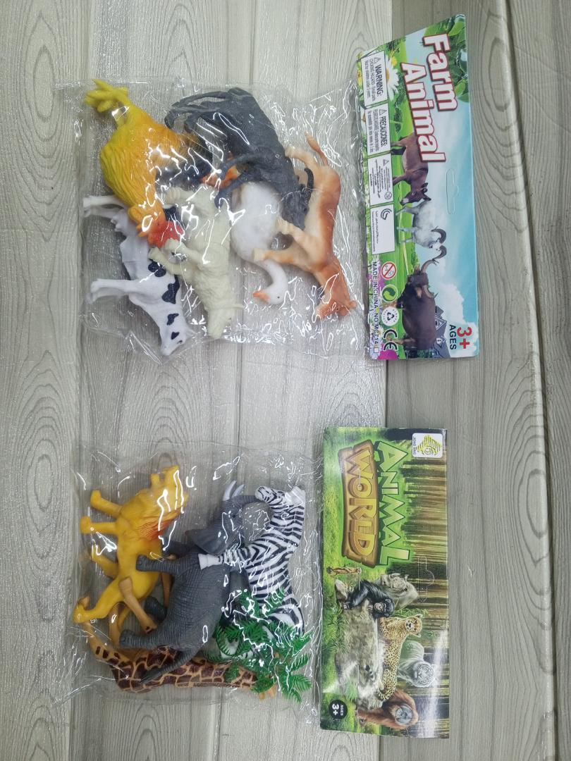 Wild Animals pack toys