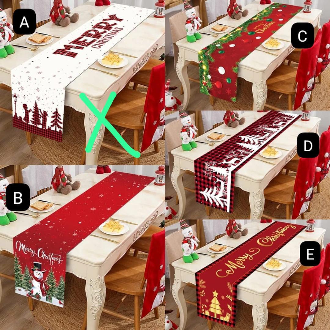 Christmas table runner ksh . 33*180cm