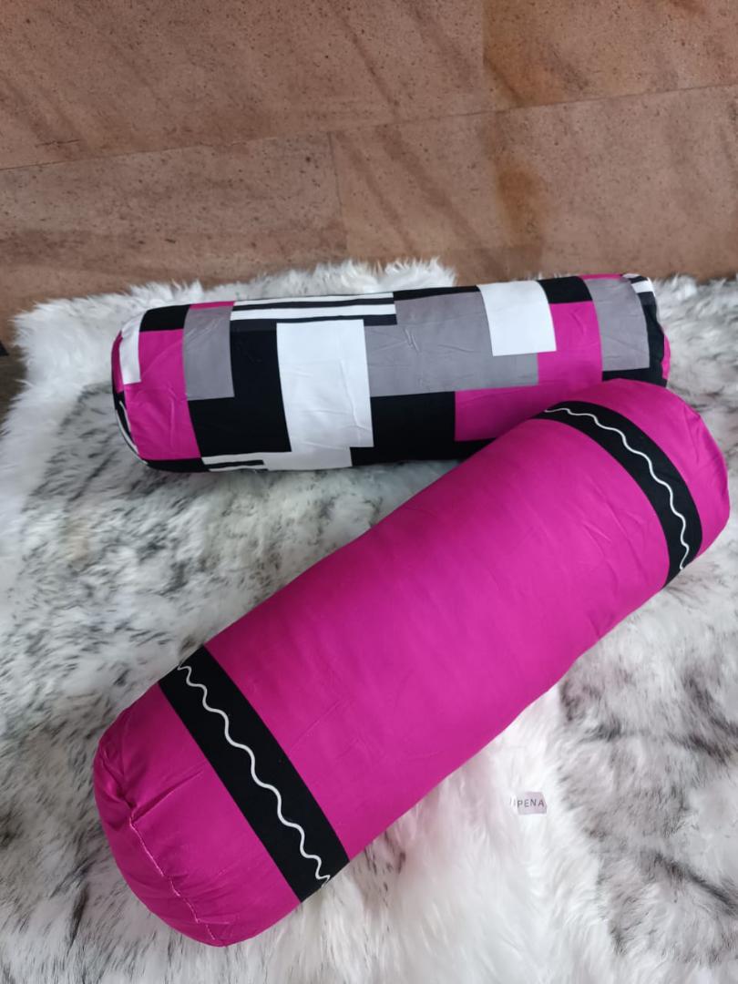 2 pcs Bolster sofa pillows (20x60cm)