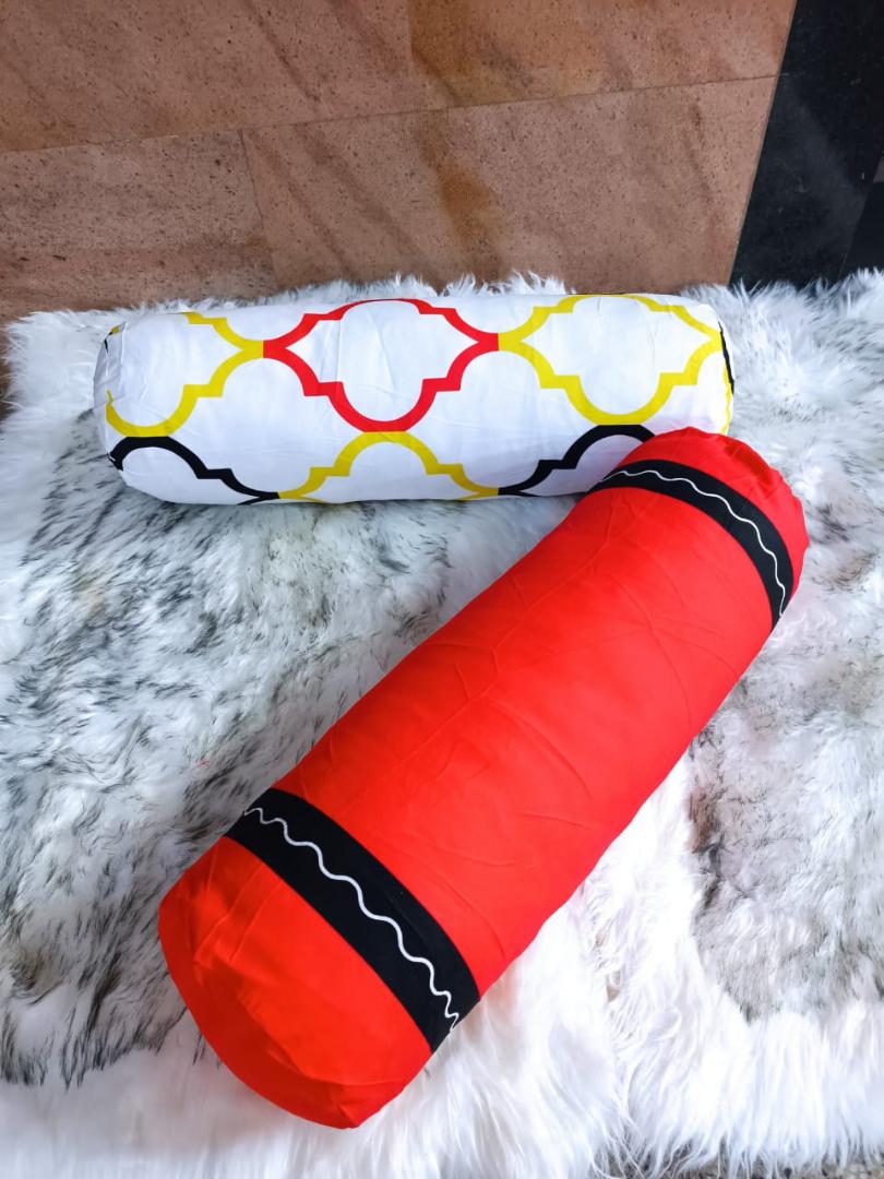 2 pcs Bolster sofa pillows (20x60cm)