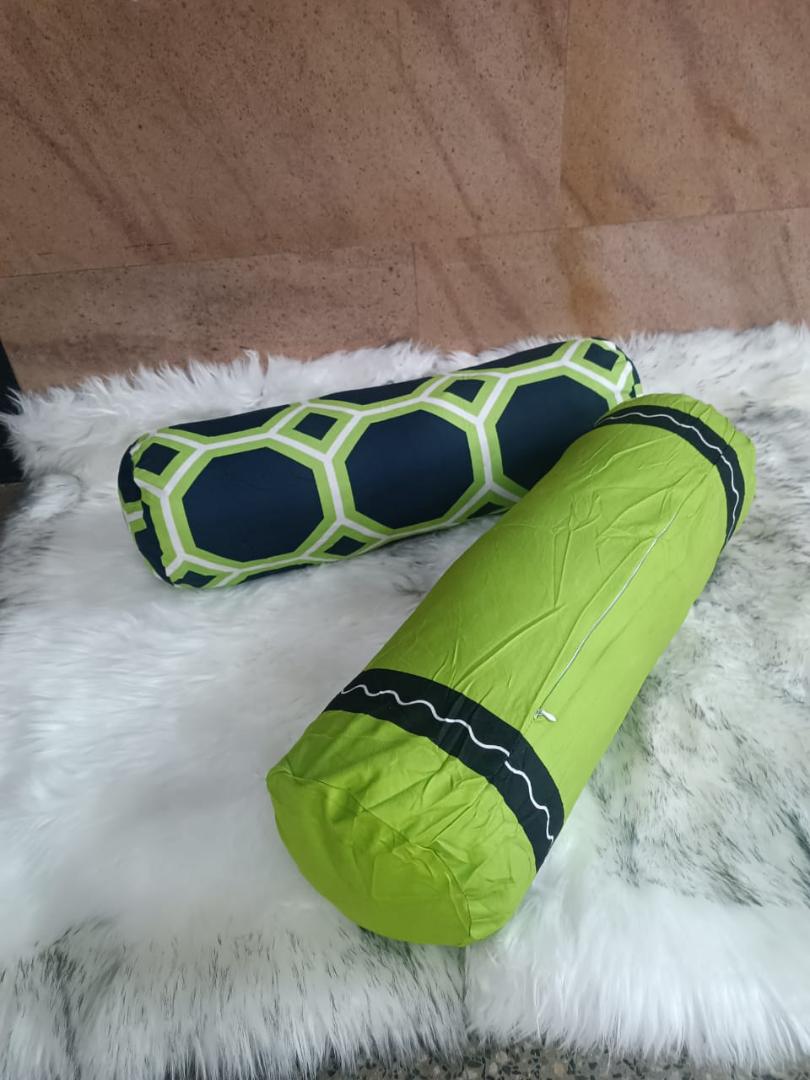 2 pcs Bolster sofa pillows (20x60cm)