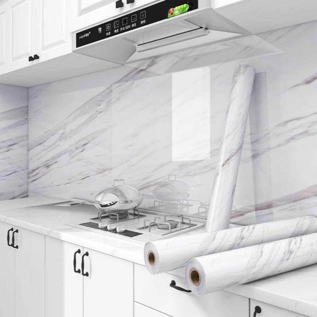self adhesive marble wallpaper
