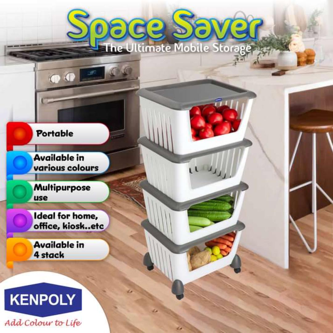 Spoon Kenpoly Racks Best price for Kenpoly 4 stack space saver/ utility rack / kitchen ...