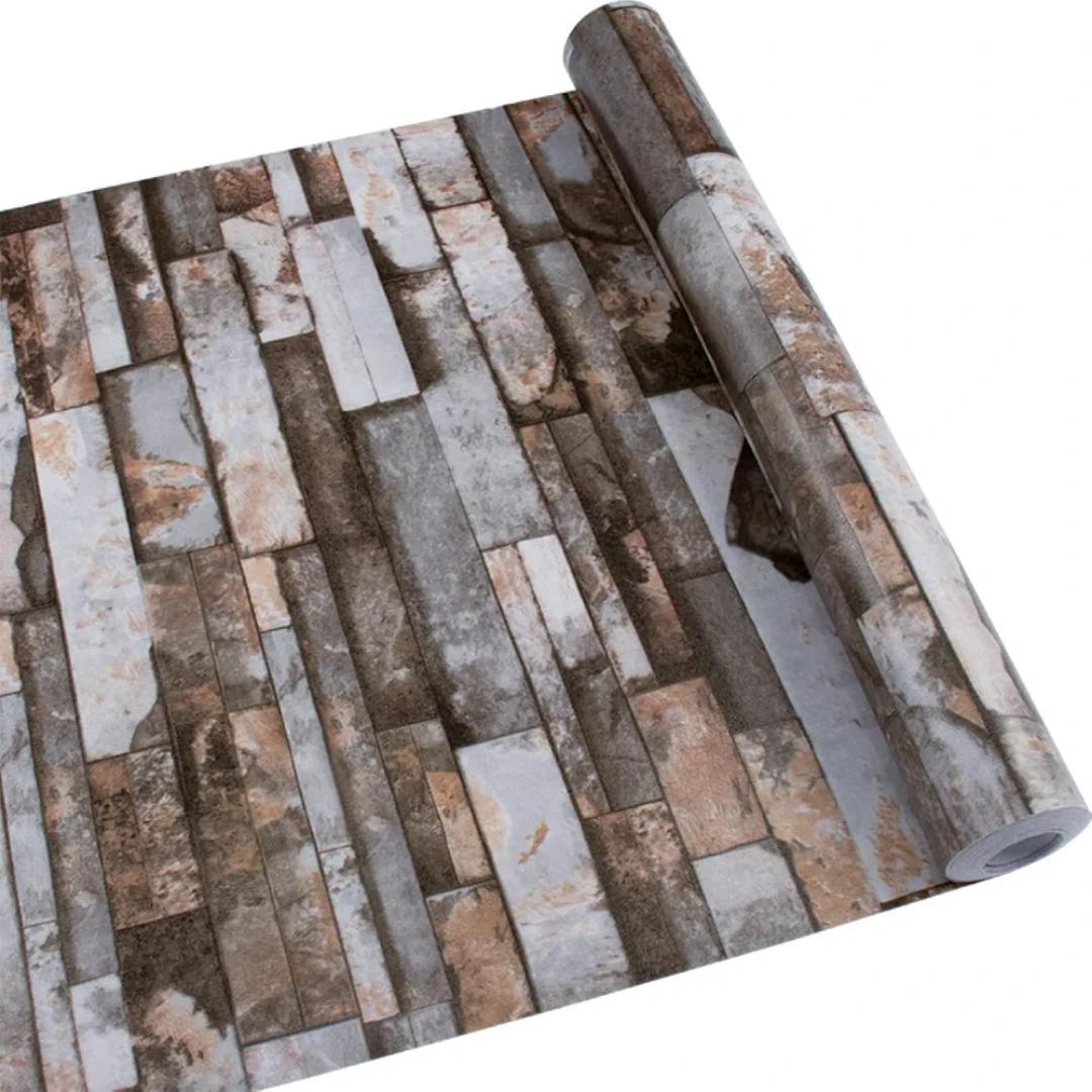 Brick design self adhesive wallpaper (peel and stick) 5 Metres