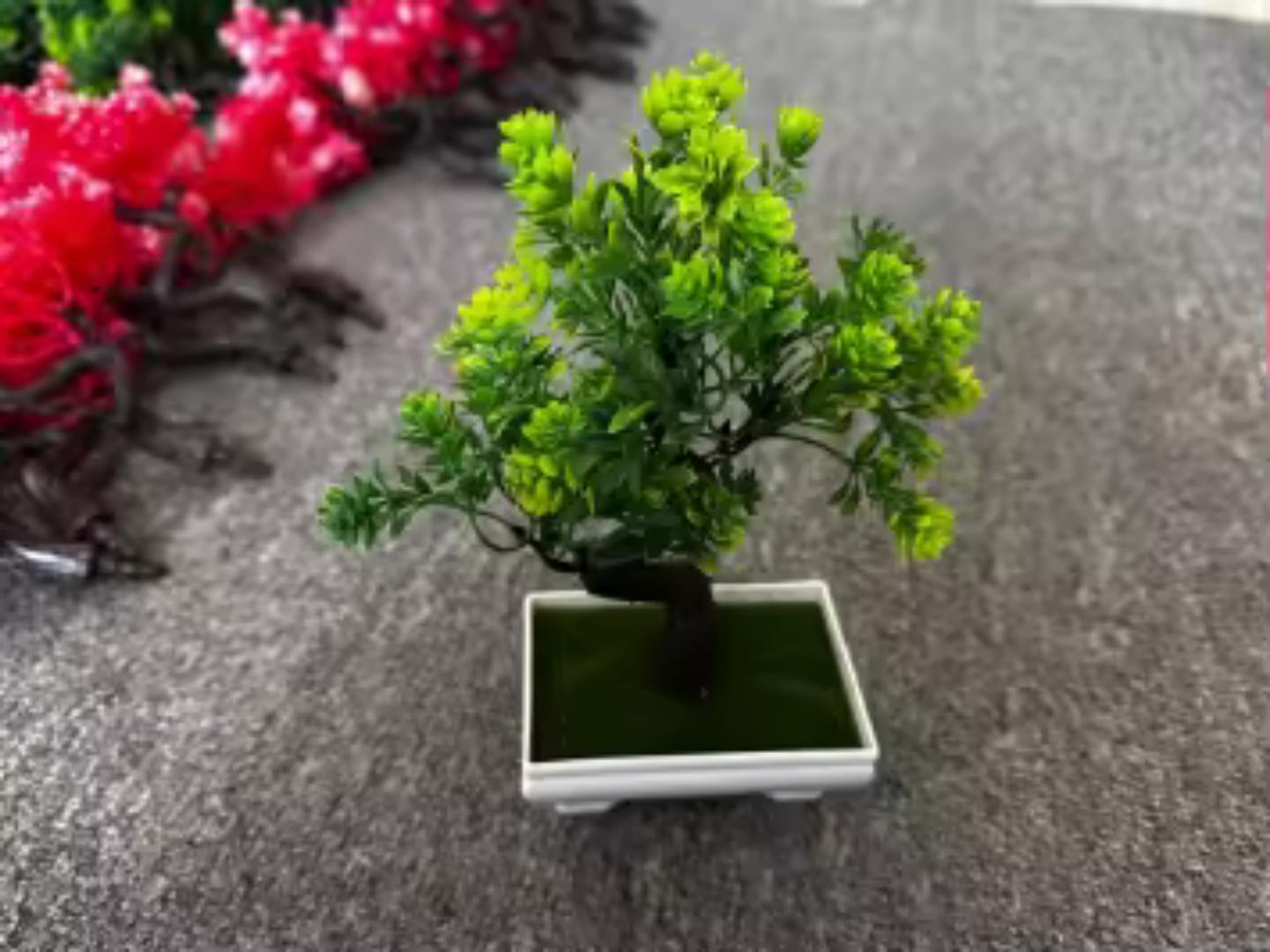 1 pc Japanese Bonsai artificial flower tree home decor