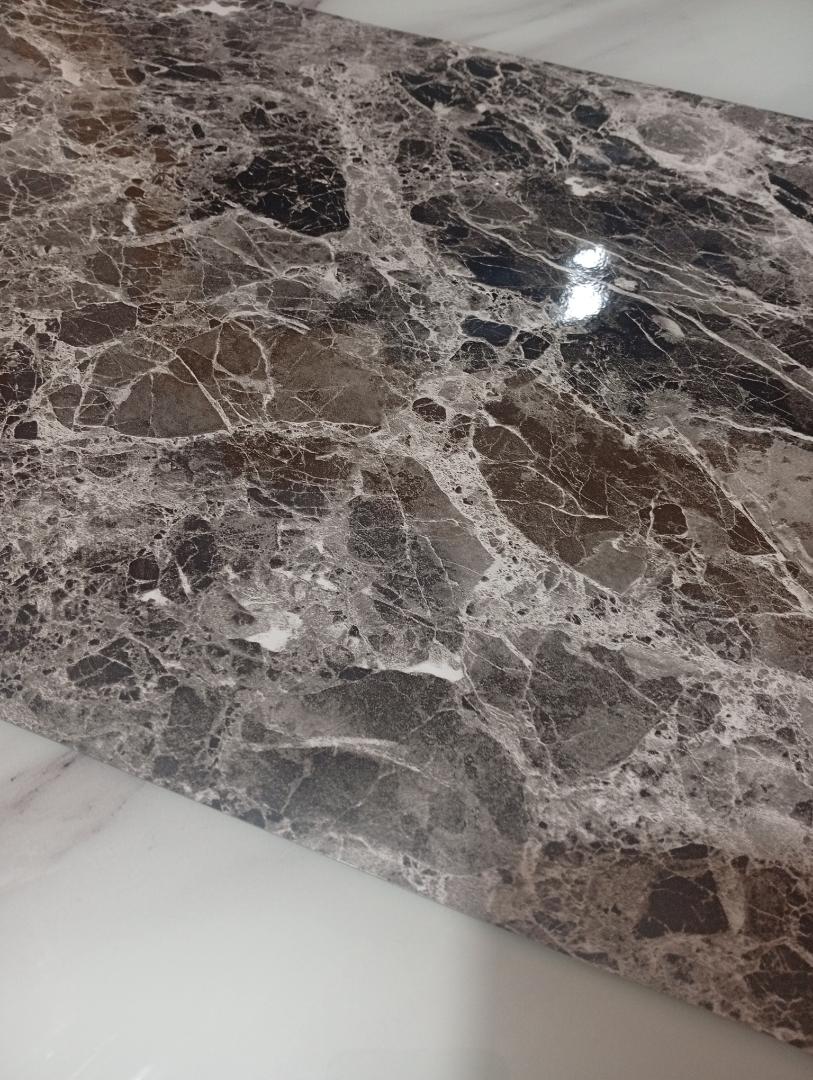Marble wallpaper 40cmX5 metres Ashy black self adhesive