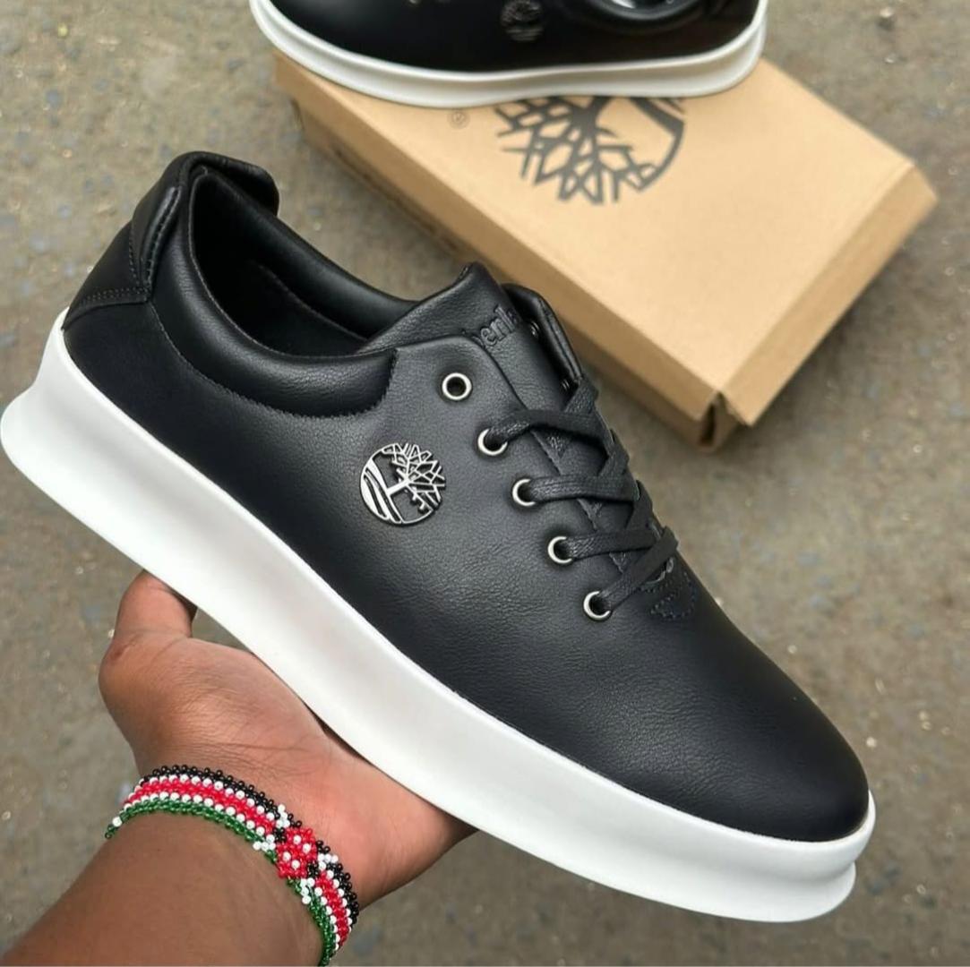 Timberland casual shoes leather black