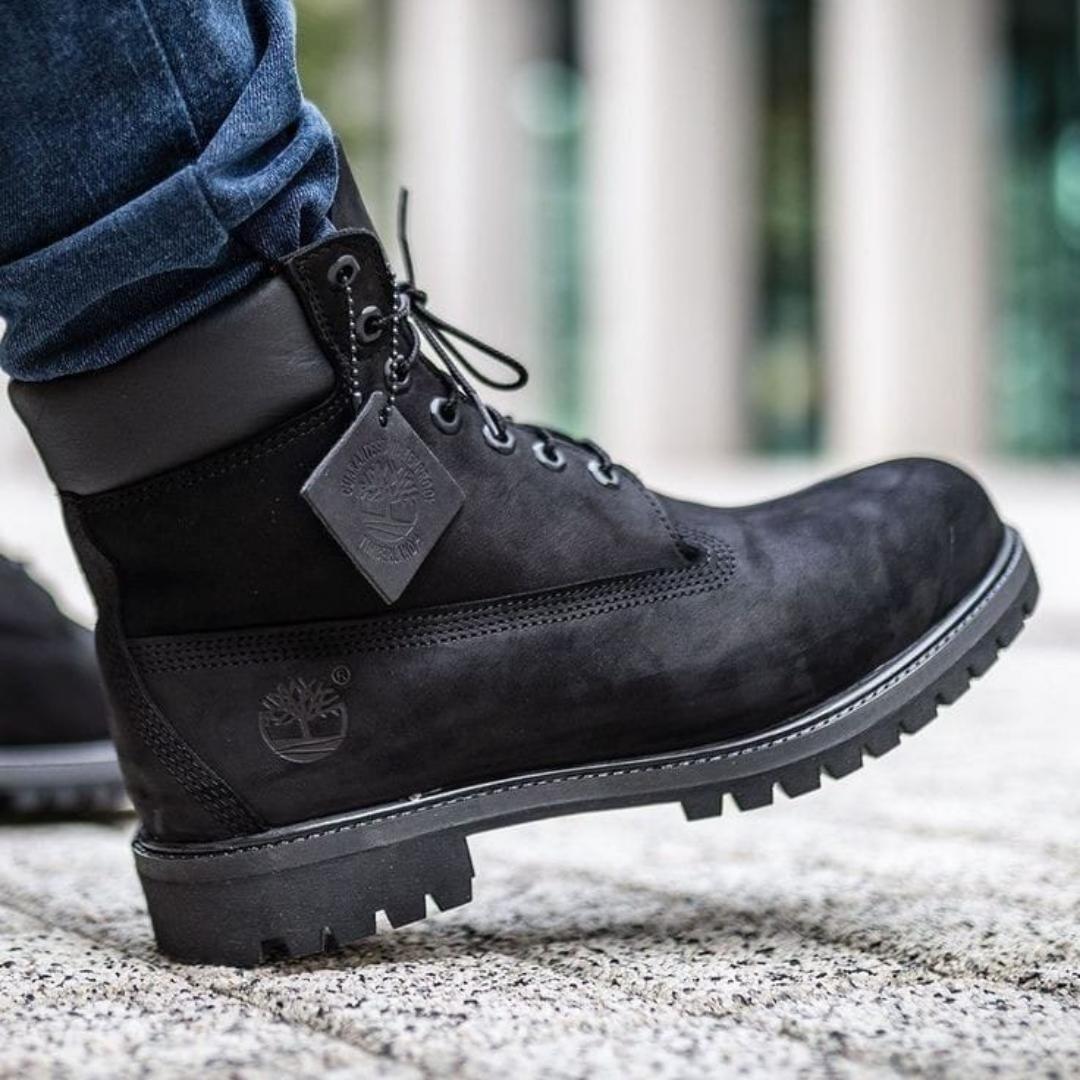 Timberland pure leather black