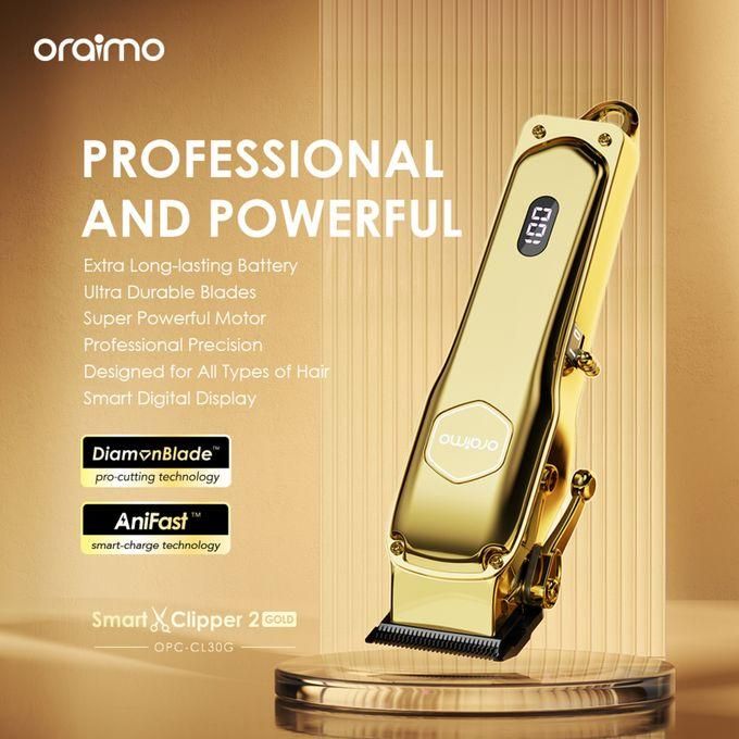 Oraimo Cordless Shaving Machine_Smart Clipper2Gold