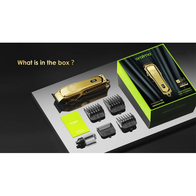 Oraimo Cordless Shaving Machine_Smart Clipper2Gold