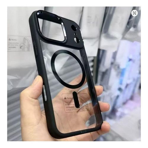 Apple IPHONE 17 Pro Max Cover with Ultra Invisible Metal Holder/