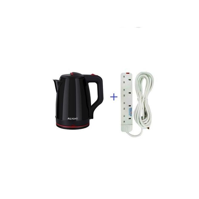 AILYONS 2.2 Litres Automatic Water Heater & Boiler Electric Kettle Plus Extension