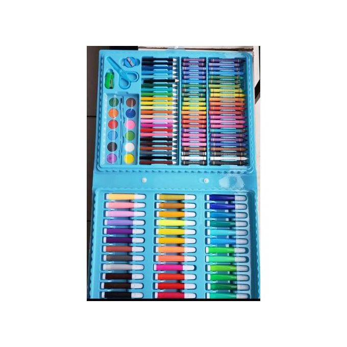 168 Pieces CBC Kids Drawing Set & Colourig Art Set- Blue