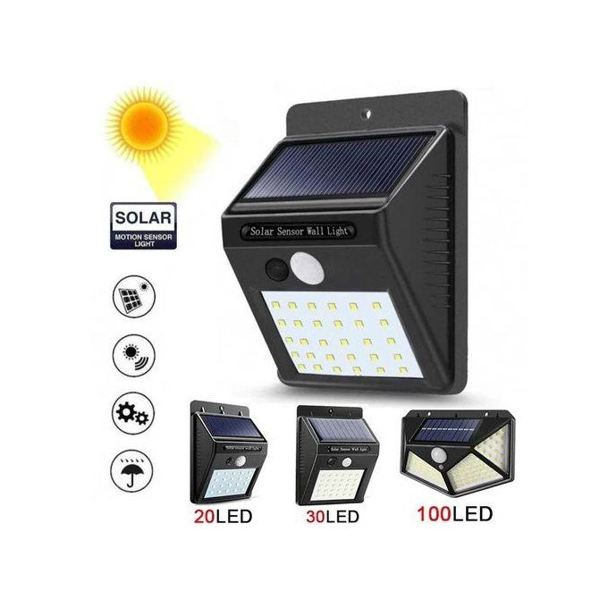 LED Solar Light PIR Motion Sensor Wall Light Outdoor Solar Lamp Waterproof Solar Powered Sunlight Street Lamp