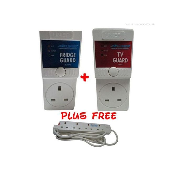 Linear TV Guard + FRIDGE Guard + A FREE 4 Way Extention