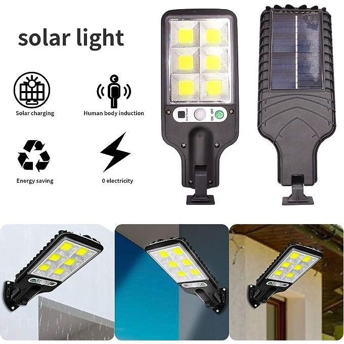 LED Solar Motion Sensor Light Bright Garden Outdoor Street Wall Lamp