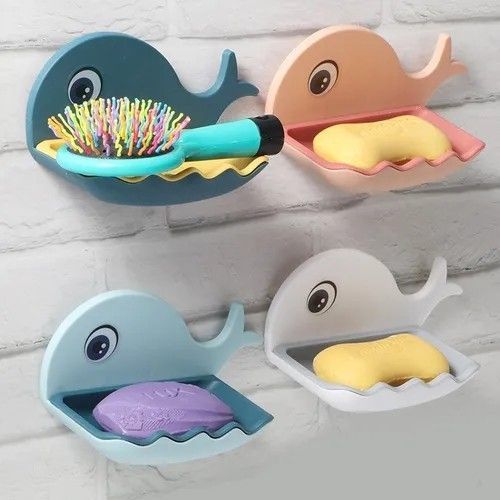 Double Layer Drain And Storage Soap Dish Holder