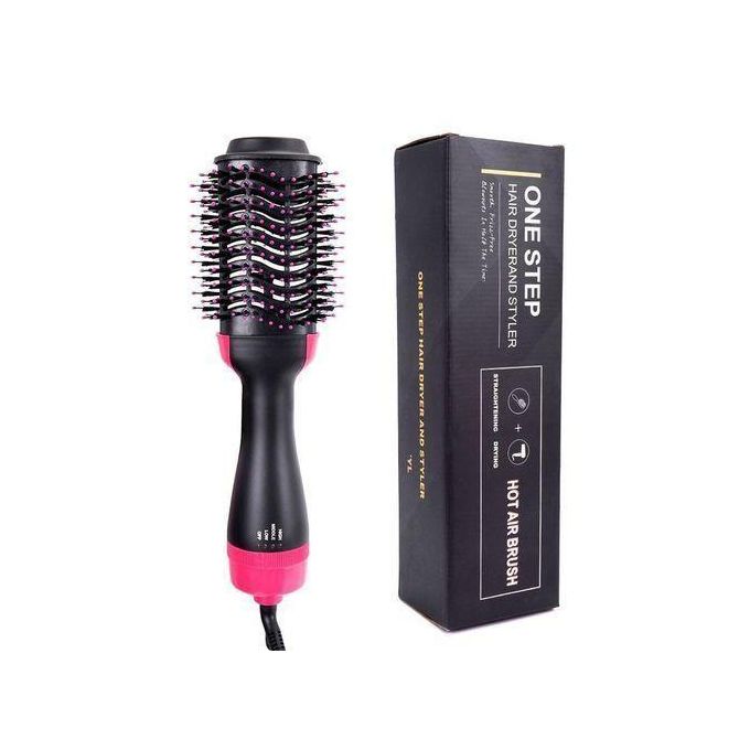 One Step Air Comb 3 In 1 One-Step Air Dryer Brush Styler And Volumizer Hair Sightener Curler Dry & Wet Hair Use Hair Brush