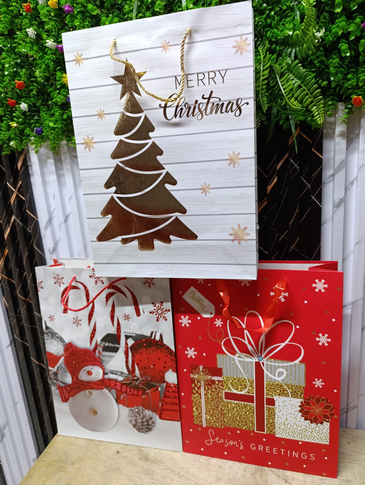 Christmas gift bags