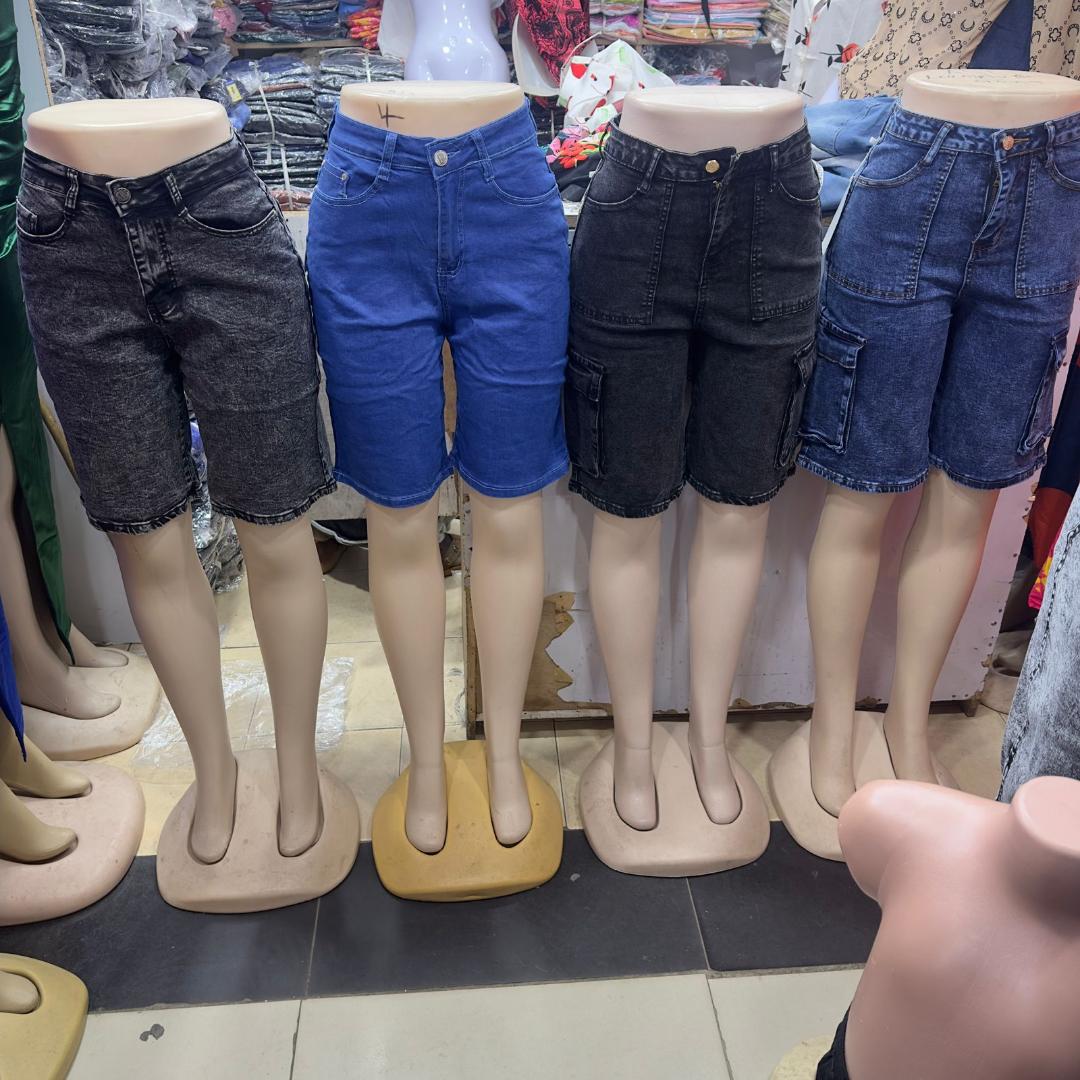 Ladies jeans short