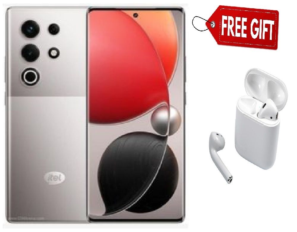 ON DISCOUNT !!!! BRAND NEW Itel S25 ULTRA,AMOLED CURVED SCREEN,UPTO 16GB RAM & 256GB ROM,DUAL  COMES WITH FREE  AIRPODS SIM,5000MAH,50MP,120HZ