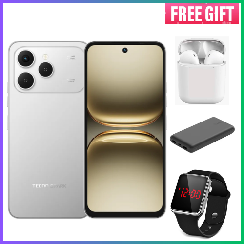 LIMITED OFFERS🔥🔥🔥BRAND NEW TECNO SPARK 40 128GB/256GB + UpTo 8GB/16GB EXTENDED 6.67'' Camera 50MP Main Camera 45W Super Charging 5200mAh smartphone.+ ALL THE FREEBIES DISPLAYED