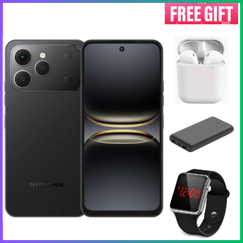 LIMITED OFFERS🔥🔥🔥BRAND NEW TECNO SPARK 40 128GB/256GB + UpTo 8GB/16GB EXTENDED 6.67'' Camera 50MP Main Camera 45W Super Charging 5200mAh smartphone.+ ALL THE FREEBIES DISPLAYED