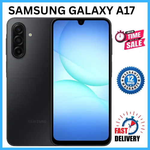NEW ARRIVALS🔥🔥🔥 BRAND NEW SAMSUNG GALAXY A17 4G 6.7'' 128GB/256GB ROM + 4GB/8GB RAM 5000 mAh 50 MP+ 13 MP camera Android 15Fingerprint (side-mounted) smartphones