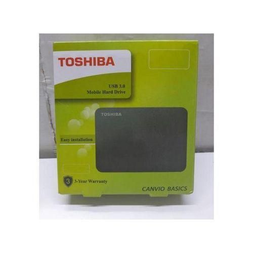 Toshiba 500GB USB 3.0 External Hard Disk.