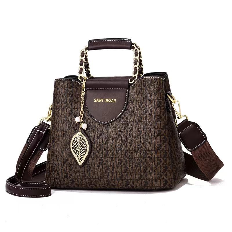 2024 New Large Capacity High Appearance Level Fashion Fashion Popular Leisure Commuter Handbag Bag Female Crossbody Shoulder Whole Network Quality First Service First