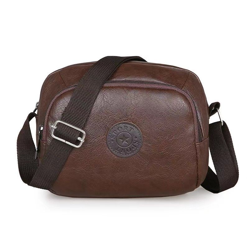 Men's New Small Bag Mini Crossbody Shoulder Bag Pocket Purse Casual Small Bag Backpack Diagonal Bag The First Quality Of Ｔhe Ｗhole Network The Lowest Price