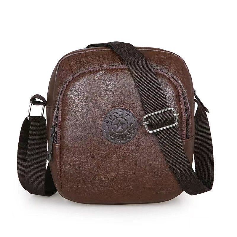 Men's New Small Bag Mini Crossbody Shoulder Bag Pocket Purse Casual Small Bag Backpack Diagonal Bag The First Quality Of Ｔhe Ｗhole Network The Lowest Price