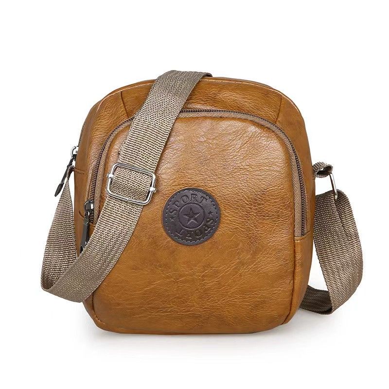 Men's New Small Bag Mini Crossbody Shoulder Bag Pocket Purse Casual Small Bag Backpack Diagonal Bag The First Quality Of Ｔhe Ｗhole Network The Lowest Price