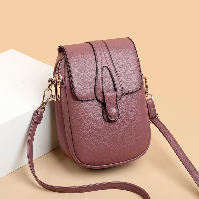2025 New Women's Single Shoulder Crossbody Bag Fashion Douyin With The Same Network Red Mobile Phone Bag The Whole Network Quality First Service First Price Lowest