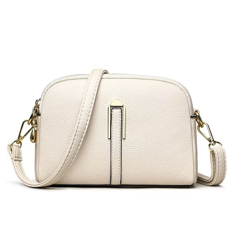 Ladies' Real Cow Leather Small Bag Women's 2024 Fashionable and Versatile Trend Crossbody Purse Lady' Casual Shoulder Phone Bag The Whole Network Quality First Price Lowest