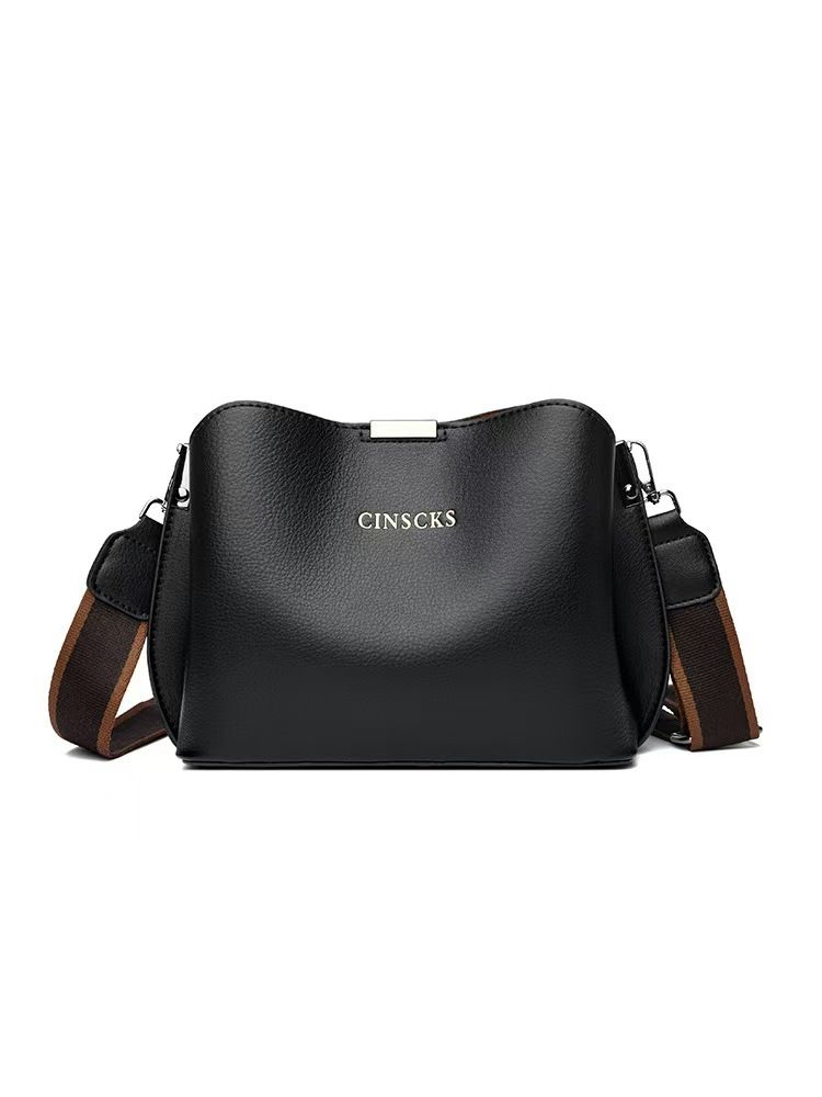 Light Luxury Crossbody Bag Ladies 2024 New Fashion Atmosphere Single Shoulder Bag Soft Leather Large Capacity Senior Casual Women's Bag Whole Network Quality First Service First Price Lowest