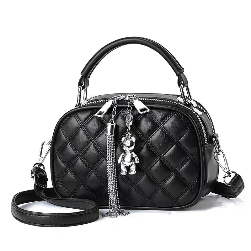 Autumn And Winter Small Bag Women's Bag 2024 New Fashion All The Fashion Korean Version Of Soft Leather Bucket Bag Women's Single Shoulder Crossbody Bag Quality First