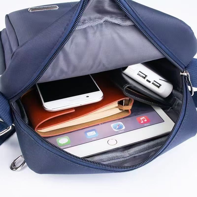 2024 Brand New Men Crossbody Bags Male Nylon Shoulder Bags Boy Messenger Bags Man Handbags for Travel Casual Large Satchel The Whole Network Quality First Service First Price Lowest